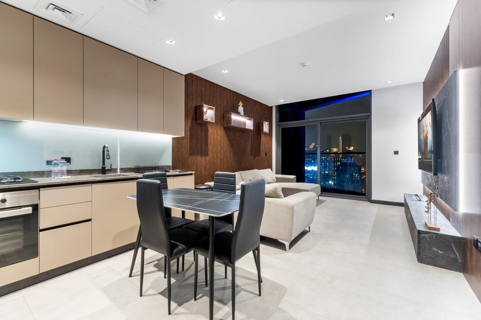 15 Northside - Brand New Full Burj View - 1br * Dubai